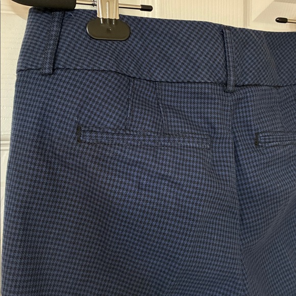 Banana Republic Pants, Jackson Fit; Dark Purple & Black Houndstooth; Size: 0 - Picture 6 of 12